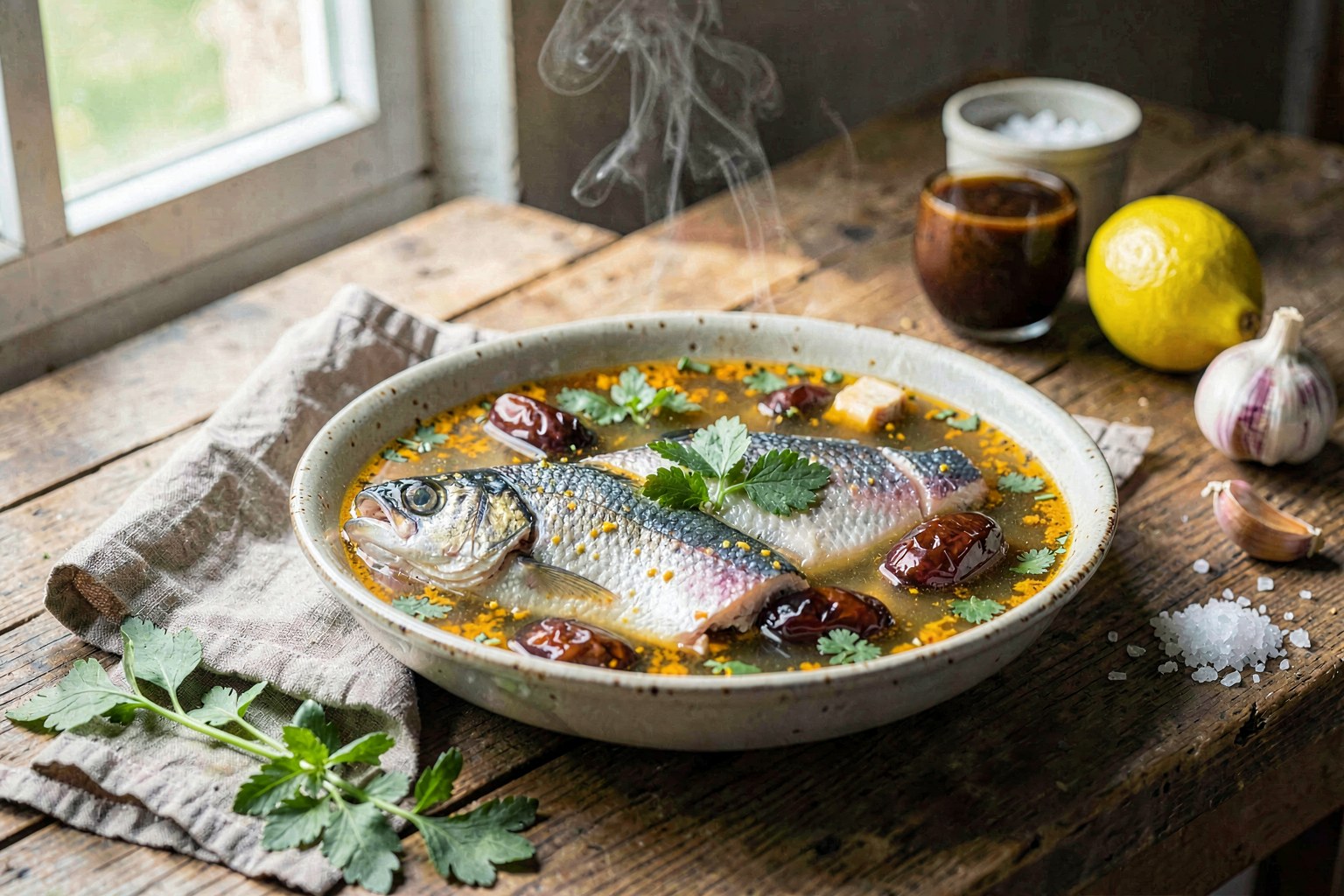 Bún Cá Chép (Vietnamese Herb-Broth Tradition)