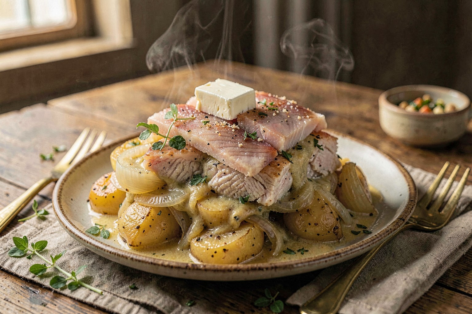 Bacalhau com Natas (Creamy Cod Bake)