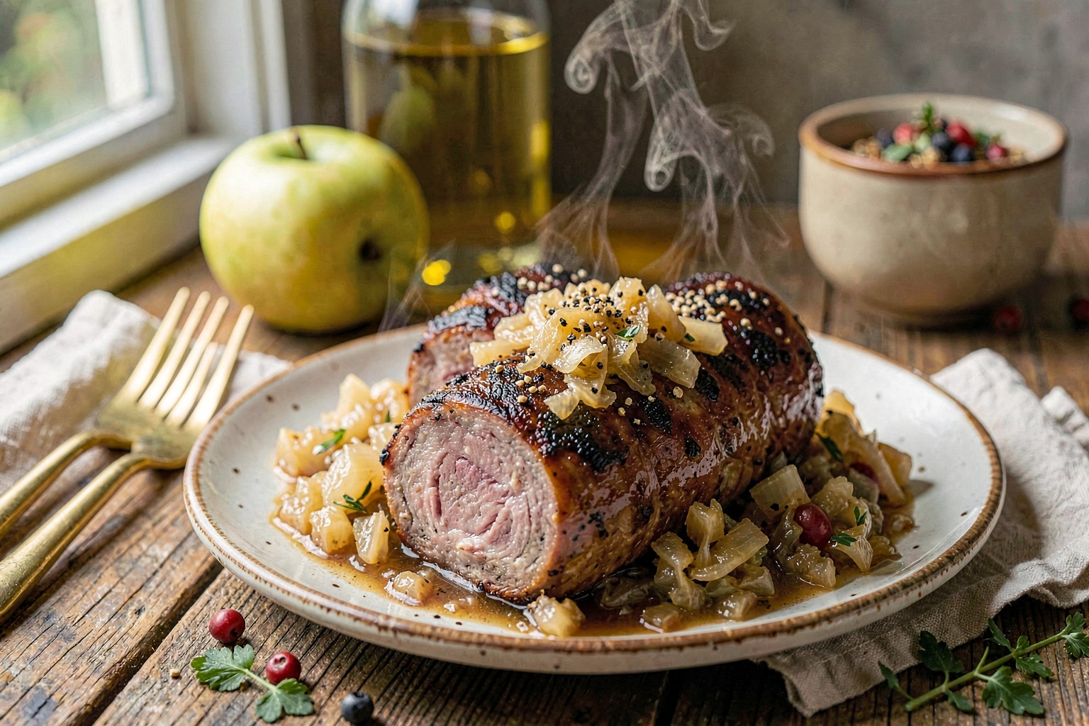 Bratwurst mit Sauerkraut