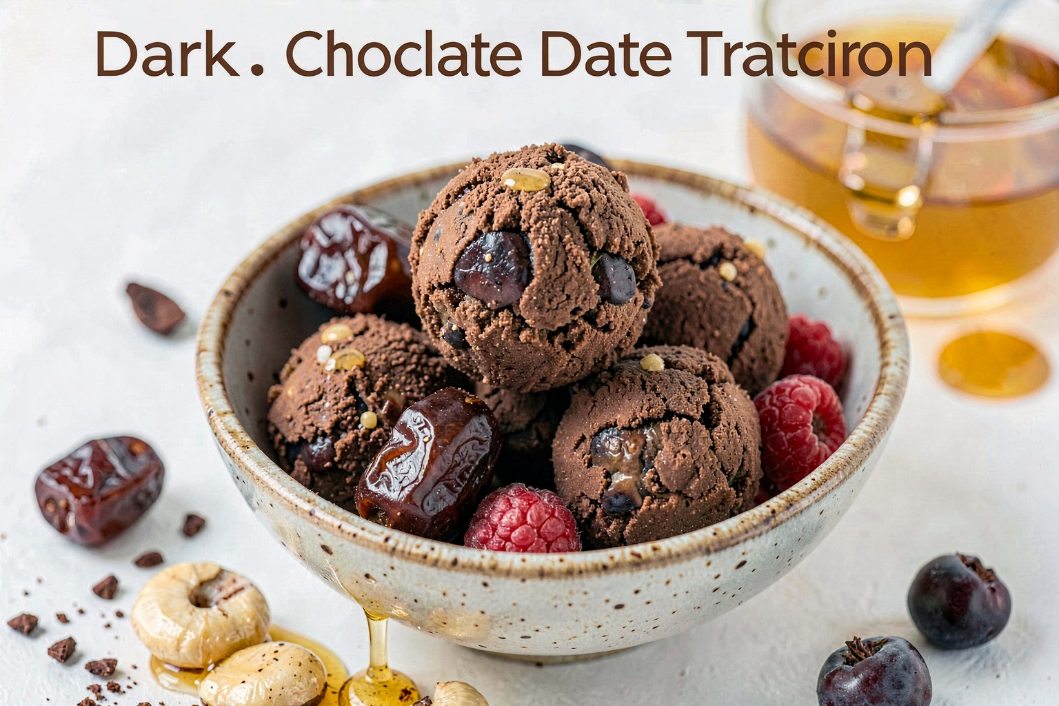 Dark Chocolate Date Truffles (California Farm Tradition)