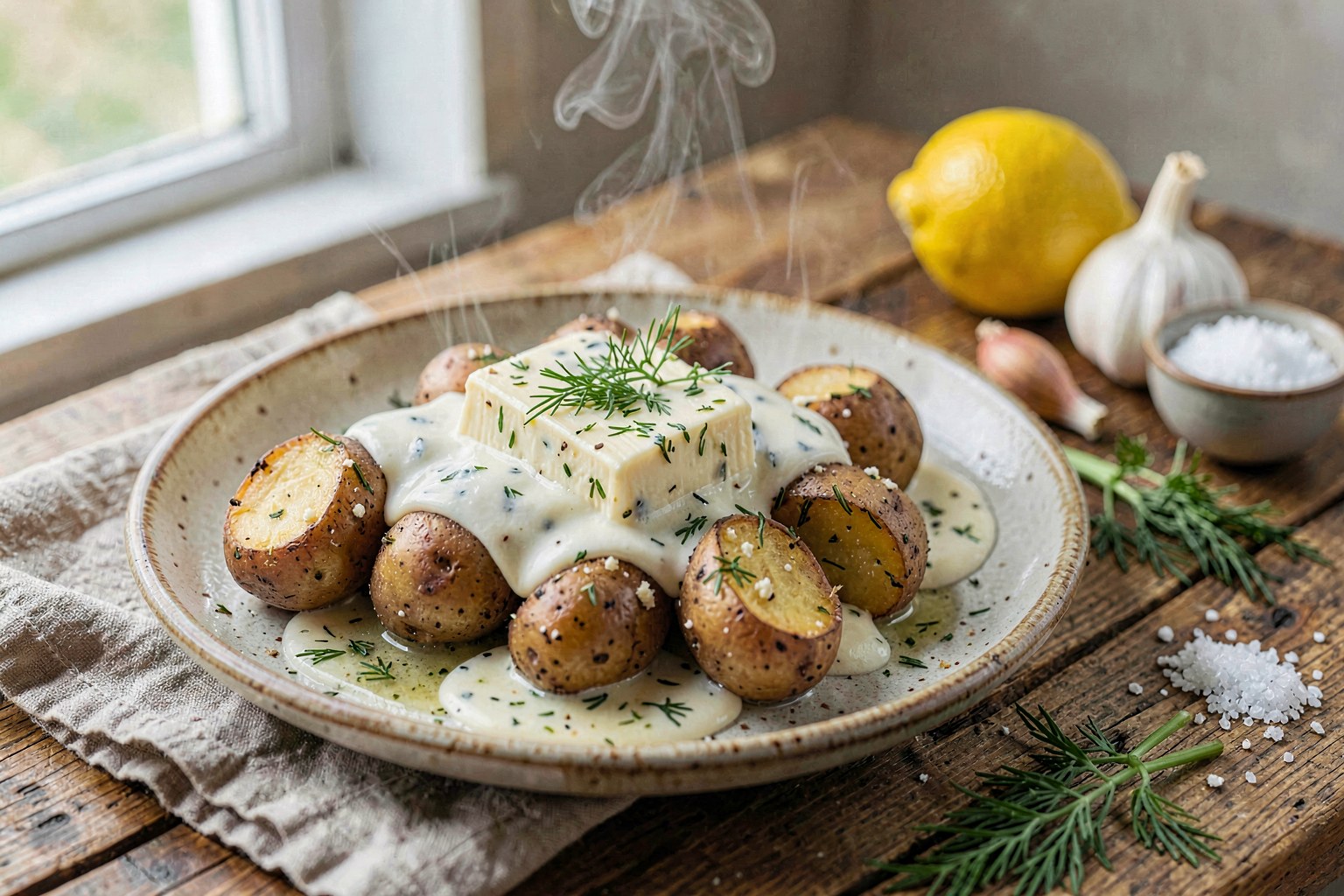 Nordic Clean Kartoflefløte with Grass-Fed Butter & New Potatoes