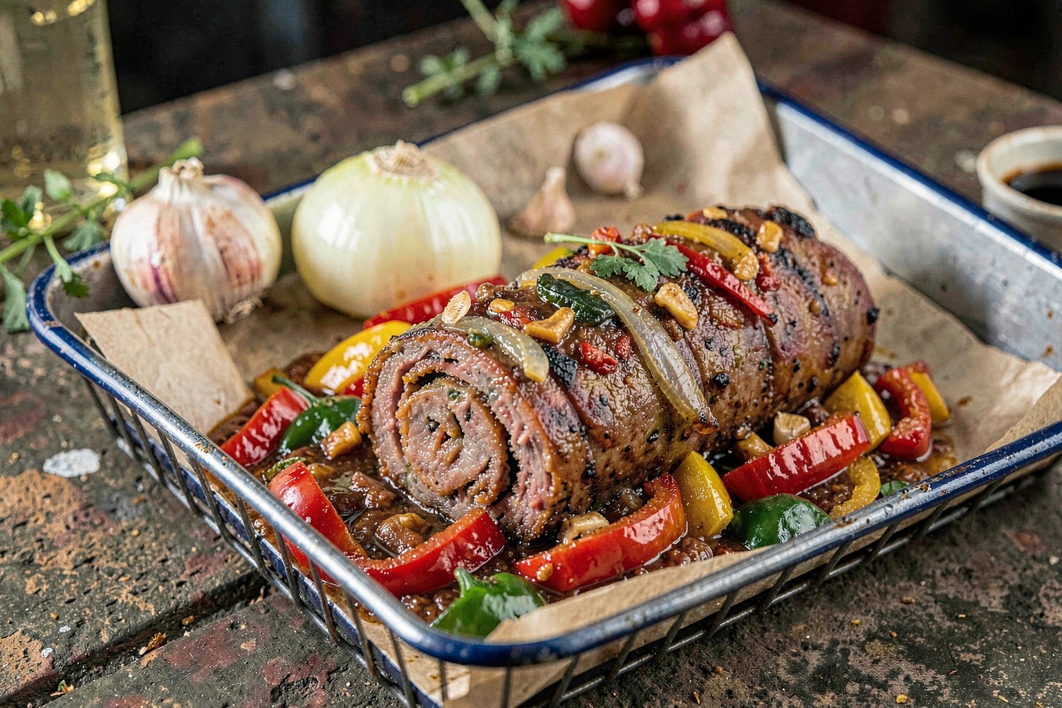 Linguiça à Algarvia