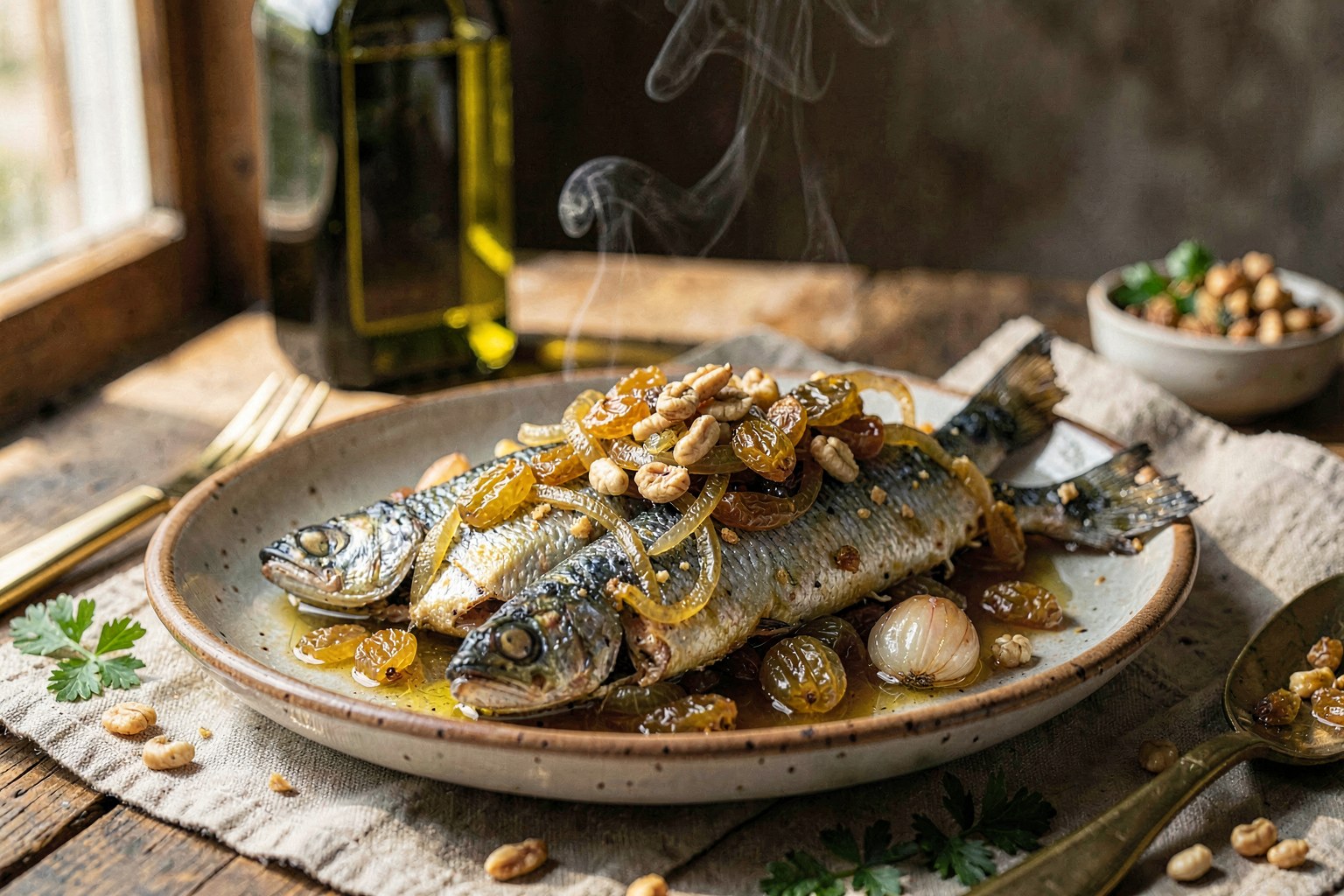 Sarde in Saor (Venetian Sweet and Sour Sardines)