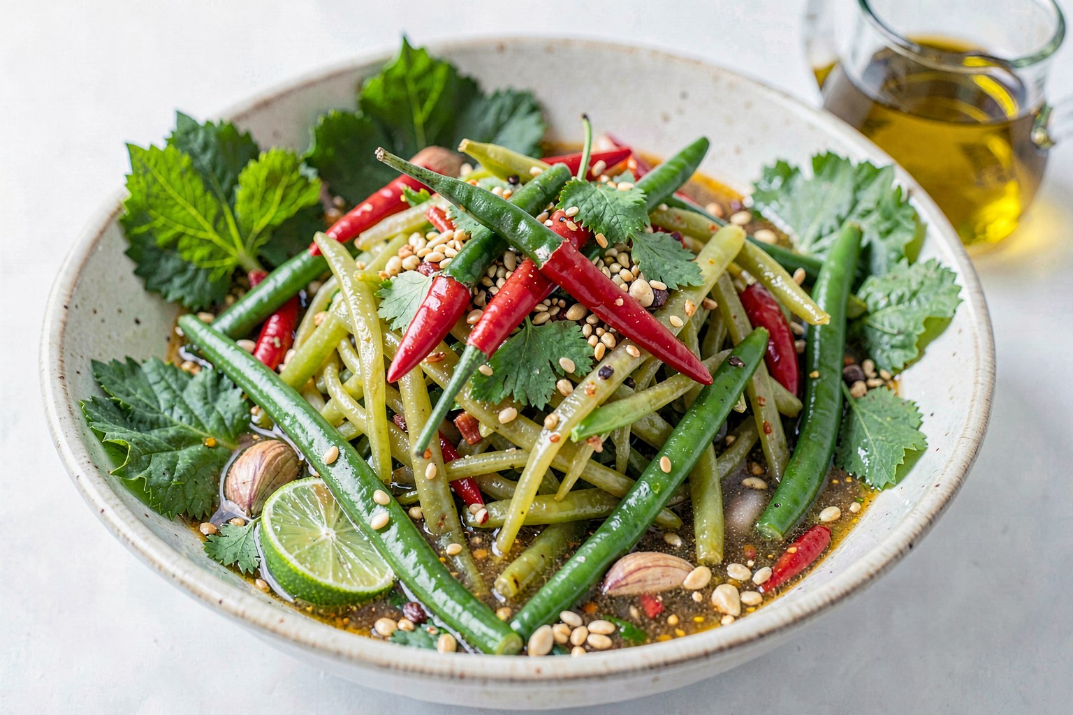 Som Tam — Green Papaya Salad (No Refined Sugar)