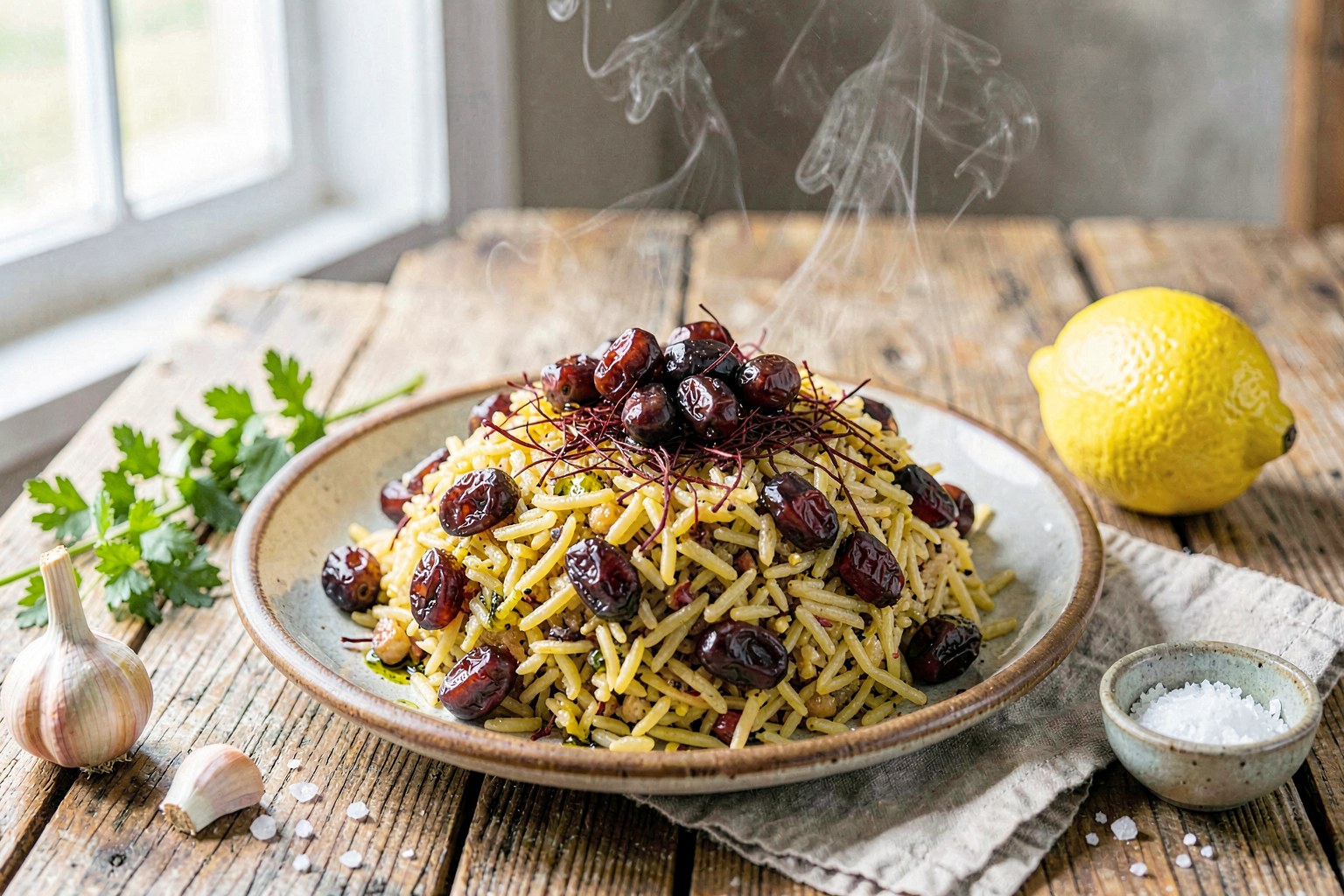 Zereshk Polo-e-Rasht (Persian Saffron Rice with Barberries)